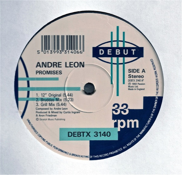 Andre Leon - Promises | Debut (DEBTX 3140) - 2