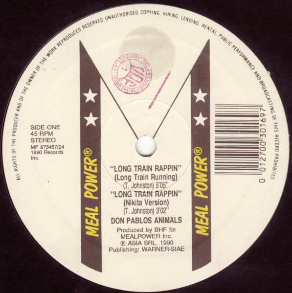 Don Pablos Animals - Long Train Rappin / A Different Story | Meal Power (MP 875467-24) - main Don Pablos Animals - Long Train Rappin / A Different Story | Meal Power (MP 875467-24) - main