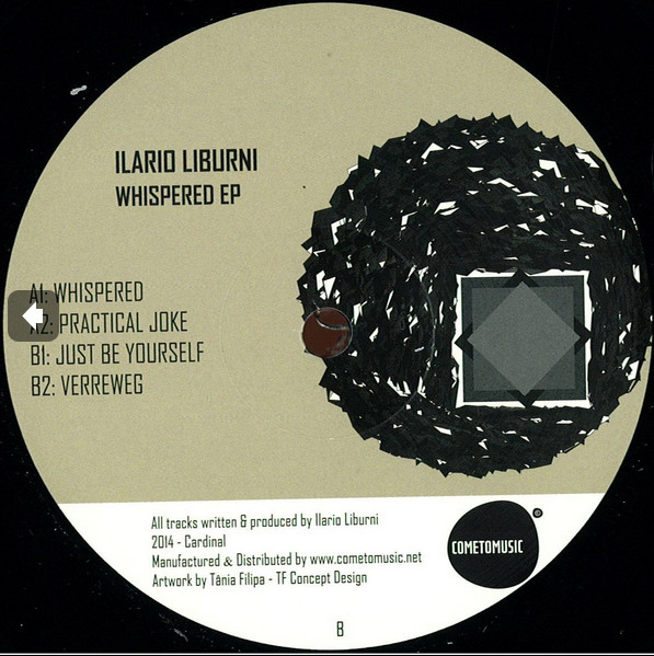 Ilario Liburni - Whispered EP | Cardinal (CAR001) - main Ilario Liburni - Whispered EP | Cardinal (CAR001) - main