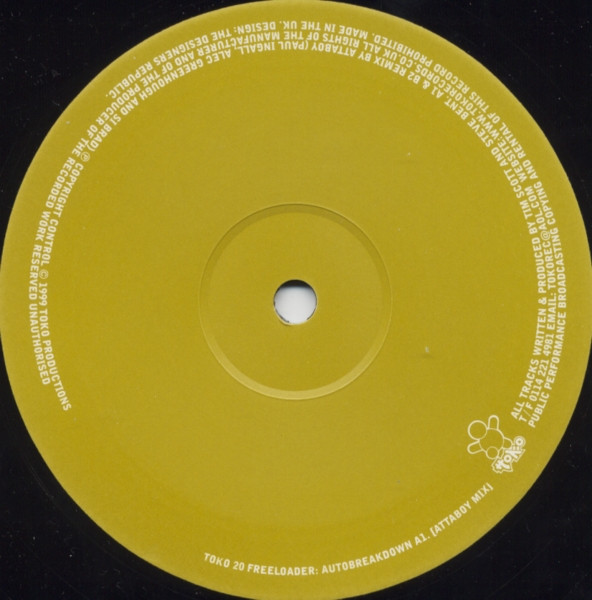 Freeloader - Autobreakdown | Toko Records (TOKO 20) - 2 Freeloader - Autobreakdown | Toko Records (TOKO 20) - 2