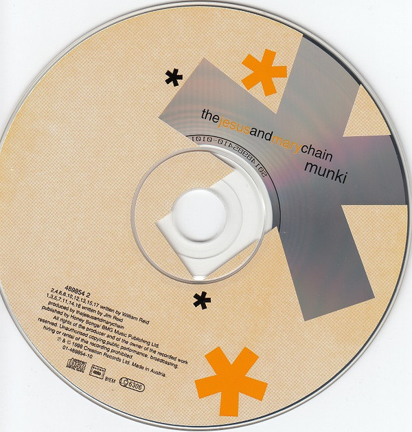 The Jesus And Mary Chain - Munki | Creation Records (SCR 489854 2) - 3