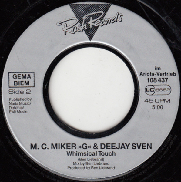 MC Miker G. & DJ Sven - Holiday Rap | Rush Records (108 437) - 4
