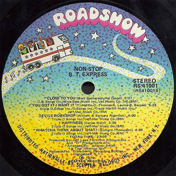 B.T. Express - Non-Stop | Roadshow (RS 41001) - 5