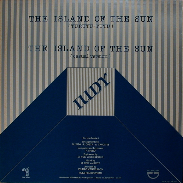 Iudy - The Island Of The Sun | Hole Records (OLE 5000) - 2