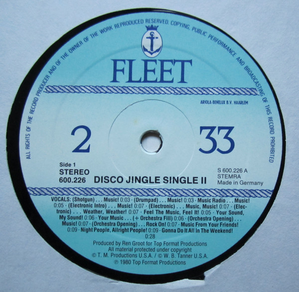 Ren Groot - Disco Jingle Single Volume 2 | Fleet (600226) - 3