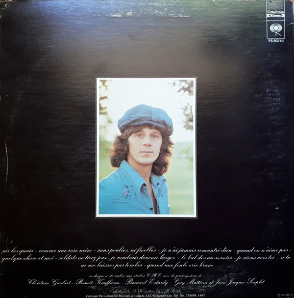 Gérard Lenorman - Quelque Chose Et Moi... | Columbia (FS 90270) - 2