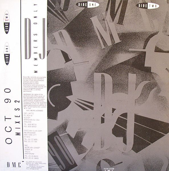 Various - October 90 - Mixes 2 | DMC (DMC 93/2) - 2