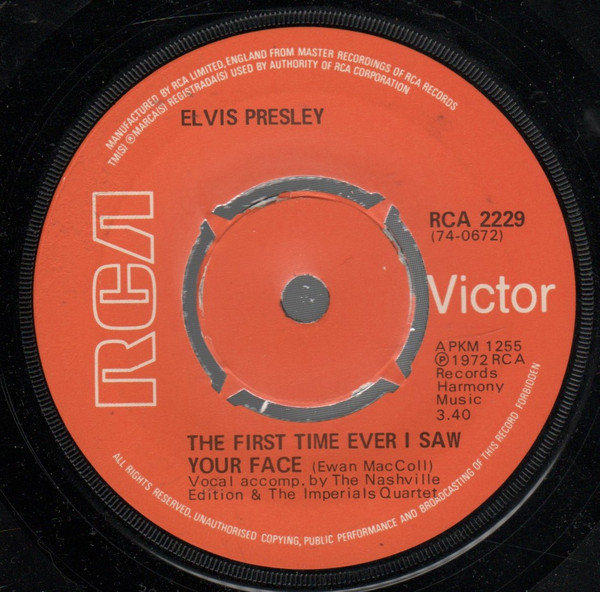 Elvis Presley - An American Trilogy | RCA Victor (RCA 2229) - 2