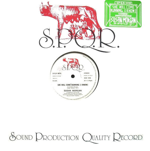 Susan Morgan - She Will Come Running (I Know) | S.P.Q.R. (SPQR MCXII)