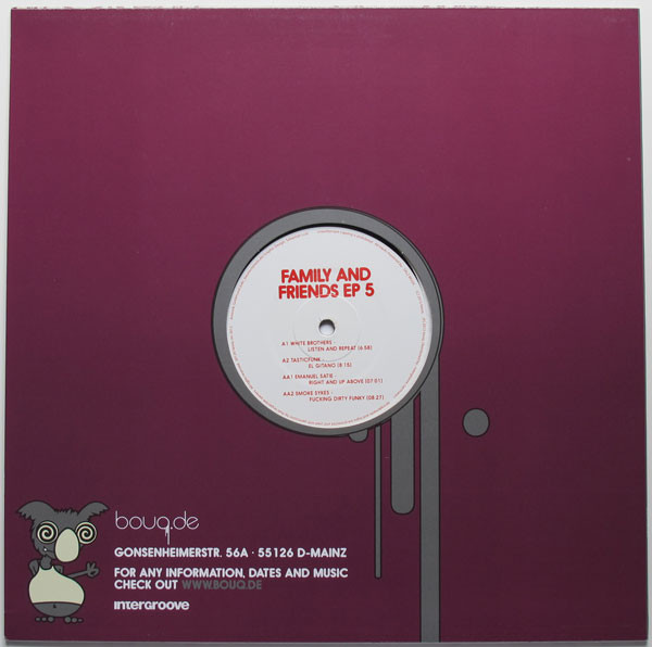 Various - Bouq.Family And Friends EP Part 5 | Bouq. Records (bouq.016) - 2 Various - Bouq.Family And Friends EP Part 5 | Bouq. Records (bouq.016) - 2