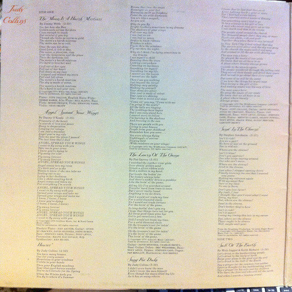 Judy Collins - Judith | Elektra (7E-1032) - 2 Judy Collins - Judith | Elektra (7E-1032) - 2