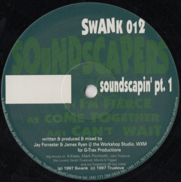 Soundscapers - Soundscapin' Pt. 1 | Swank (SWANK 012) - main