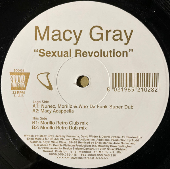 Macy Gray - Sexual Revolution | Sound Division (SD0039) - 2 Macy Gray - Sexual Revolution | Sound Division (SD0039) - 2