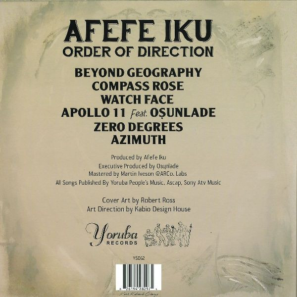 Afefe Iku - Order Of Direction | Yoruba Records (YSD62) - 2 Afefe Iku - Order Of Direction | Yoruba Records (YSD62) - 2