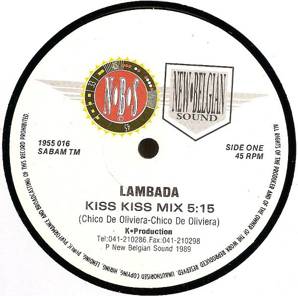Lips-Kiss - Lambada (The "Original" French Kiss Dance Mix) | N.B.S. Records (1955016) - 3