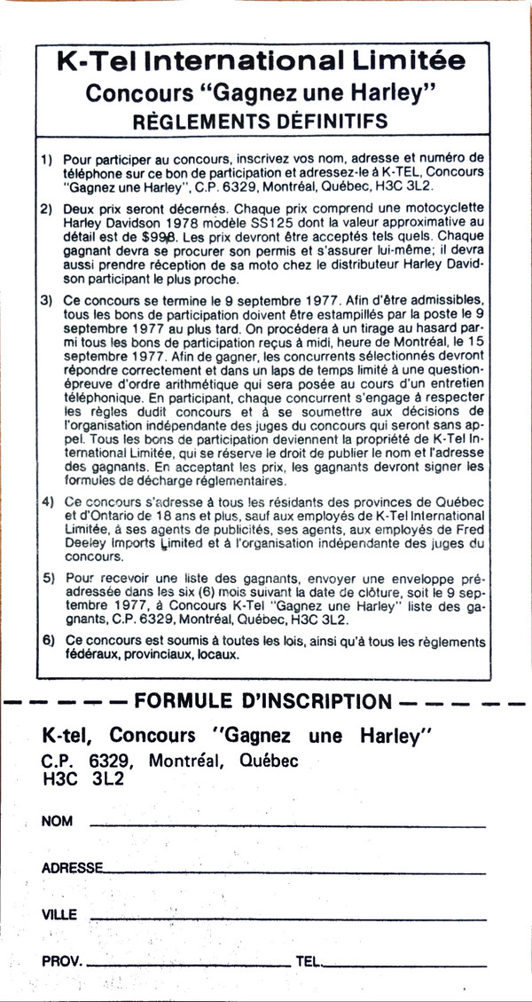 Johnny Farago - Pour Les Amateurs D'Elvis Seulement Vol. 2 | K-tel (KF. 136) - 5 Johnny Farago - Pour Les Amateurs D'Elvis Seulement Vol. 2 | K-tel (KF. 136) - 5