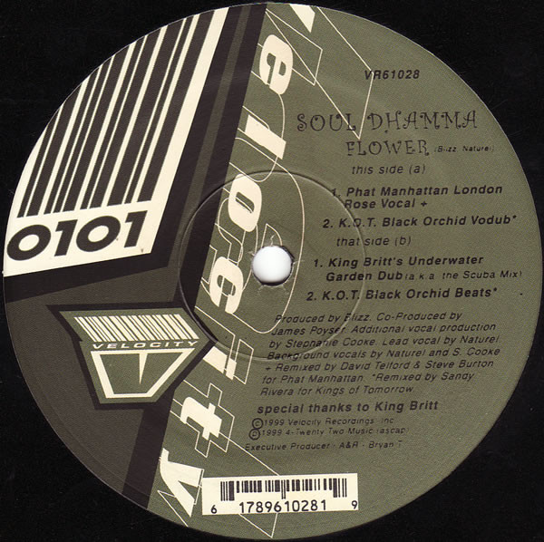Soul Dhamma - Flower | Velocity Recordings (VR 61028) - main Soul Dhamma - Flower | Velocity Recordings (VR 61028) - main