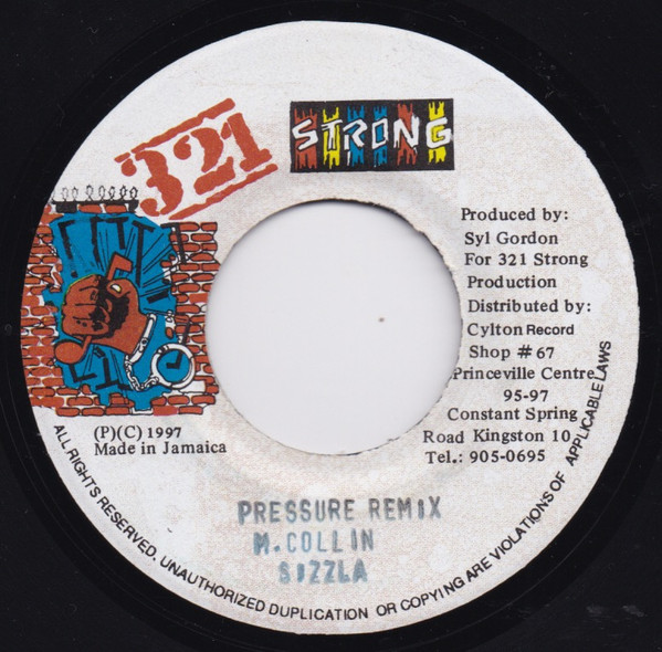 Sizzla - Pressure Remix | 321 Strong (none)