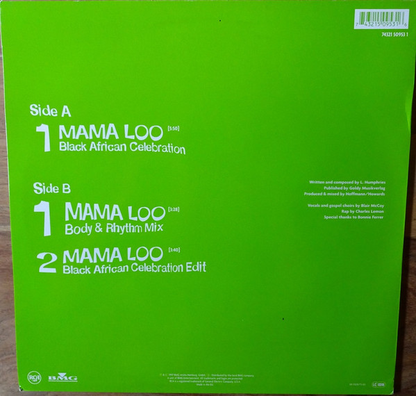 Blair McCoy - Mama Loo | BMG (74321 50953 1) - 2 Blair McCoy - Mama Loo | BMG (74321 50953 1) - 2