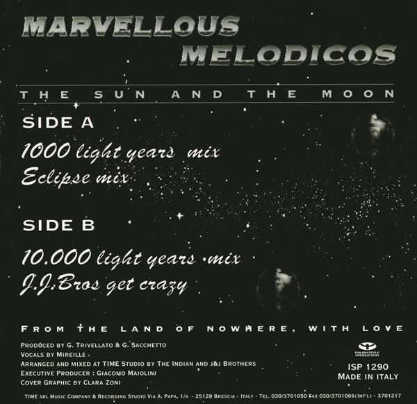 Marvellous Melodicos - The Sun And The Moon | Italian Style Production (ISP 1290) - 2 Marvellous Melodicos - The Sun And The Moon | Italian Style Production (ISP 1290) - 2