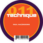 Paul Hazendonk - Califas | Technique Records (Tech 011-5)