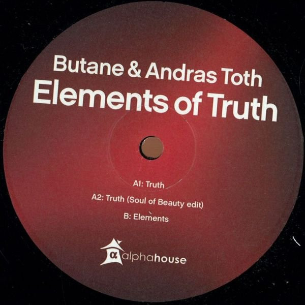 Butane  &  Andras Toth - Elements Of Truth | alphahouse (ALPHA30) - main
