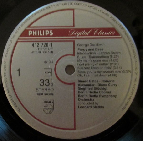 Porgy And Bess (Highlights • Querschnitt)