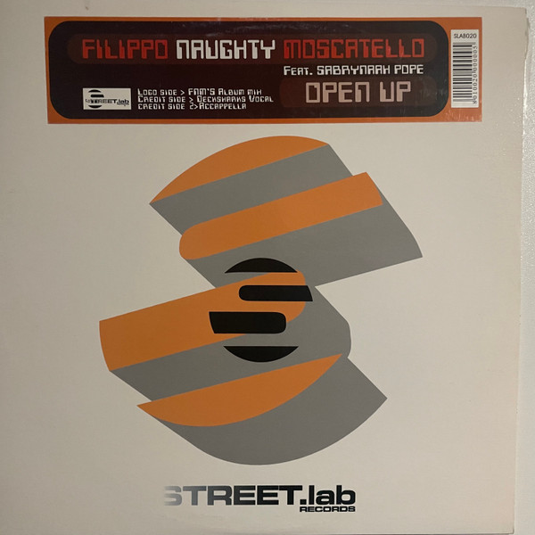 Filippo "Naughty" Moscatello Feat. Sabrynaah Pope - Open Up | Streetlab Records (SLAB 020) - main Filippo "Naughty" Moscatello Feat. Sabrynaah Pope - Open Up | Streetlab Records (SLAB 020) - main