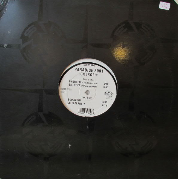 Paradise 3001 - Emerger | ESP Records (ESP 1994-6) - 3 Paradise 3001 - Emerger | ESP Records (ESP 1994-6) - 3