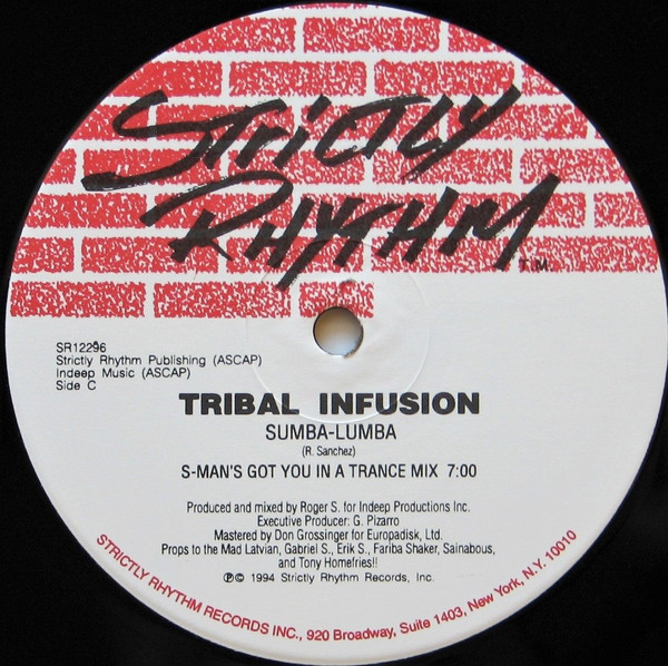Tribal Infusion - Sumba-Lumba | Strictly Rhythm (SR12296) - 4