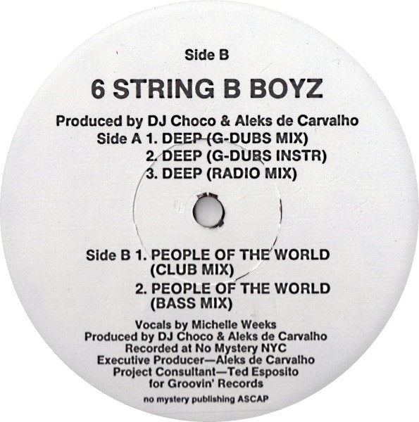 6 String B Boyz - Deep | No Mystery Records (NM 10095) - main 6 String B Boyz - Deep | No Mystery Records (NM 10095) - main