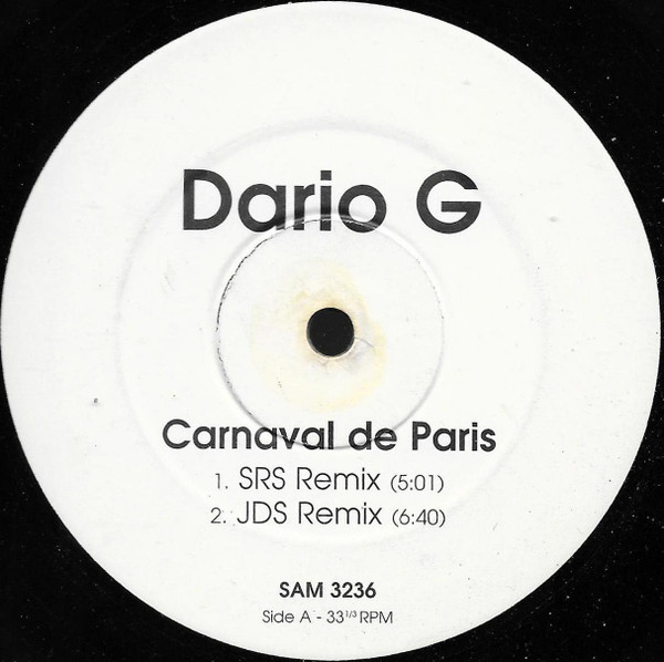 Dario G - Carnaval De Paris | Eternal (SAM 3236) - main