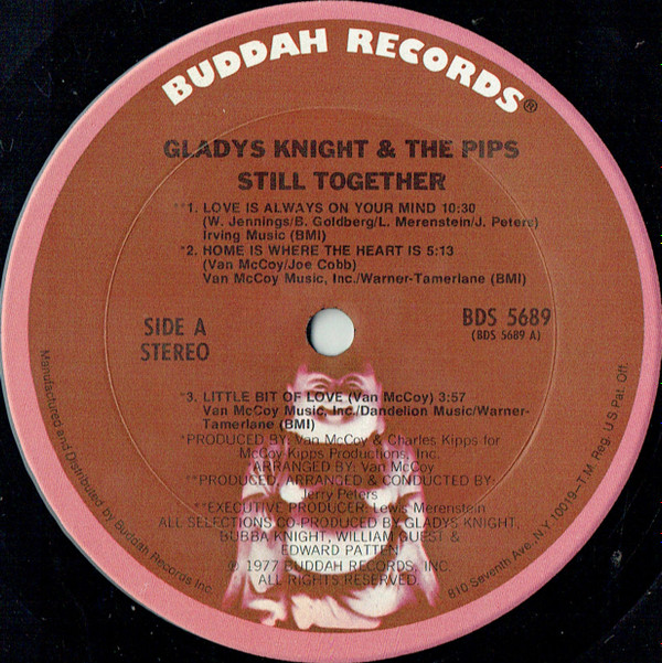 Gladys Knight And The Pips - Still Together [Vinyl] | Buddah Records (BDS 5689) - 2