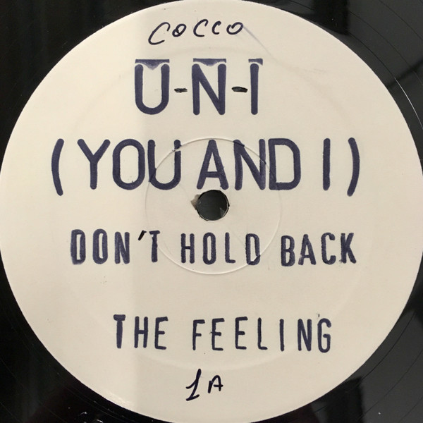 U-N-I (You And I) - Don't Hold Back The Feeling | Heartbeat (HB-003) - main