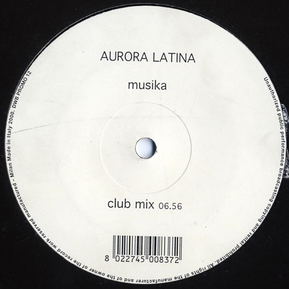 Aurora Latina - Musika | DWBoys (DWB PROMO 12)