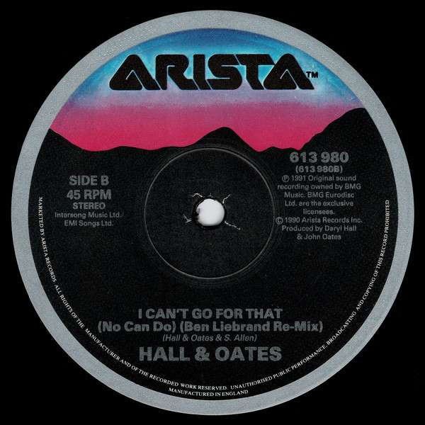 Daryl Hall John Oates - Everywhere I Look | Arista (613 980) - 4 Daryl Hall John Oates - Everywhere I Look | Arista (613 980) - 4