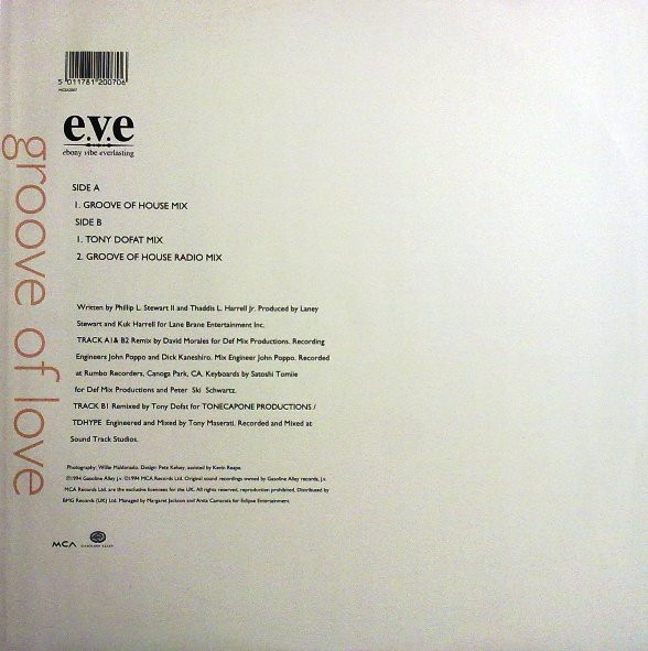 Ebony Vibe Everlasting - Groove Of Love (Part 2) | MCA Records (MCSX 2007) - 2