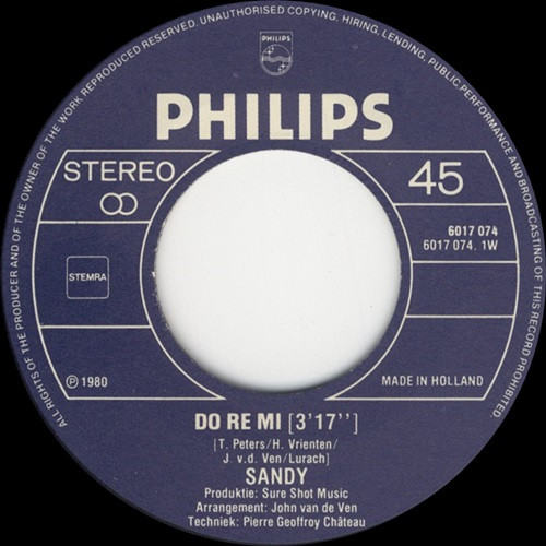 Sandy - Do Re Mi | Philips (6017 074) - 3