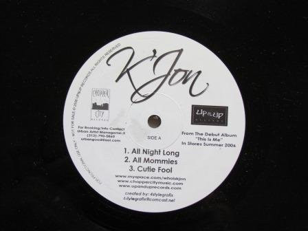 K'Jon - All Night Long / All Mommies / Cutie Fool | Up & Up Records (none) - main K'Jon - All Night Long / All Mommies / Cutie Fool | Up & Up Records (none) - main