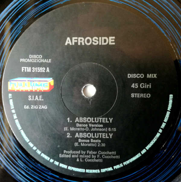 Afroside & D.R. Felix & M.M. Band - Absolutely / Self Control | Full Time Records (FTM 31592) - 2 Afroside & D.R. Felix & M.M. Band - Absolutely / Self Control | Full Time Records (FTM 31592) - 2