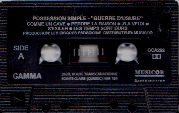 Possession Simple - Guerre D'usure | Gamma (GCA 292) - 3