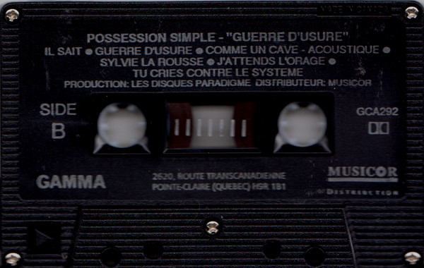Possession Simple - Guerre D'usure | Gamma (GCA 292) - 4