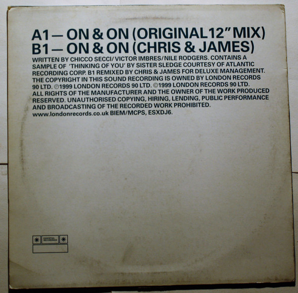 Hurricane - On & On | Essential Recordings (ESXDJ6) - 2 Hurricane - On & On | Essential Recordings (ESXDJ6) - 2