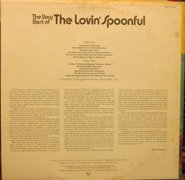 The Very Best Of The Lovin' Spoonful