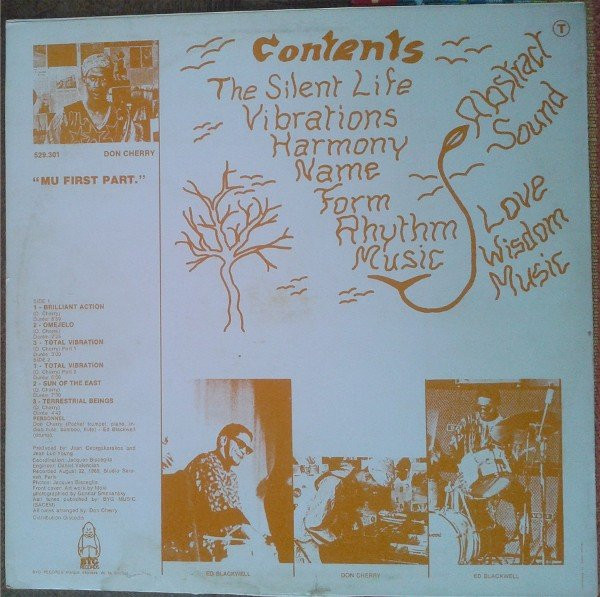 Don Cherry - "Mu" First Part | BYG Records (529.301) - 2 Don Cherry - "Mu" First Part | BYG Records (529.301) - 2