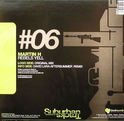 Martin H - Rebels Yell | Suburban Tracks (SUB06) - 2 Martin H - Rebels Yell | Suburban Tracks (SUB06) - 2