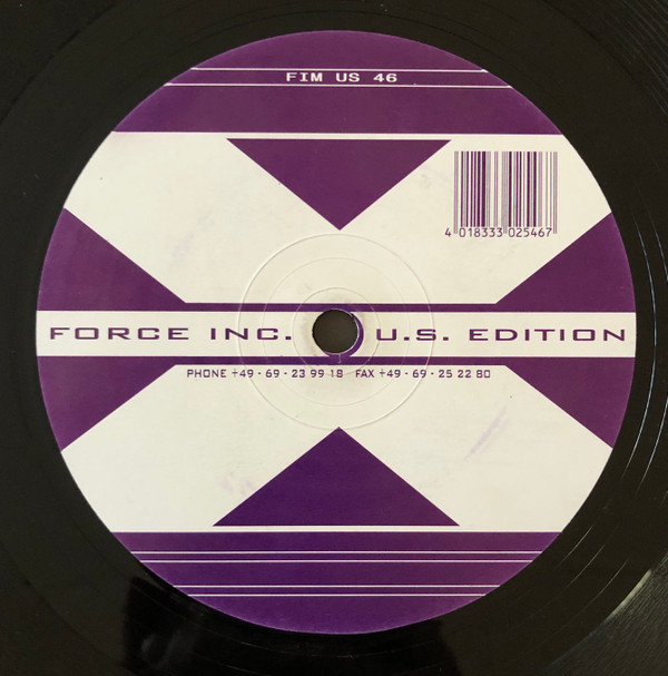 Marvin Dash - Uncut EP | Force Inc. Music Works U.S.Edition (FIM US 46) - main