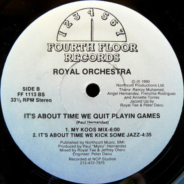Royal Orchestra - Git Da Partee Goin | Fourth Floor Records (FF 1113) - 2 Royal Orchestra - Git Da Partee Goin | Fourth Floor Records (FF 1113) - 2