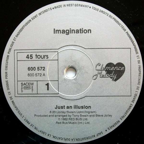 Imagination - Just An Illusion / Flashback | Clemence Melody (600 572) - 3