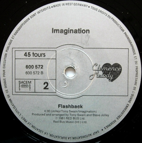 Imagination - Just An Illusion / Flashback | Clemence Melody (600 572) - 4